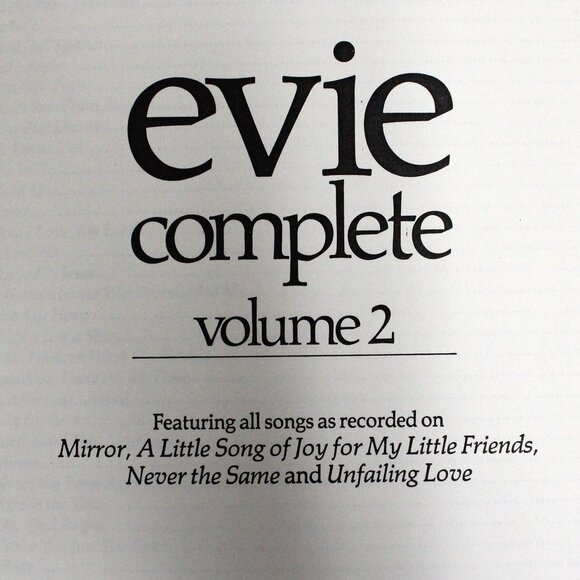evie complete volume 2 Printed Music Songbook - Picture 4 of 15